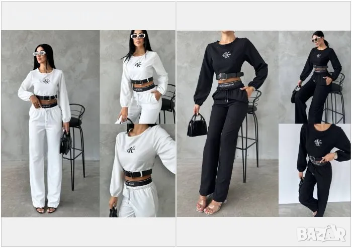 Дамски комплект Calvin Klein - 2 налични цвята Код A197, снимка 1