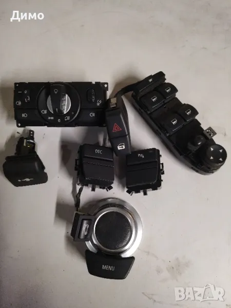 бутон светлини Ел стъкла парктроник dtc аварийни бмв е61 bmw e61, снимка 1