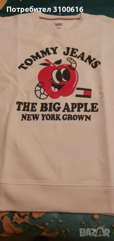 Ватирана мъжка блуза Tommy Hilfiger 100% оригинална, снимка 1