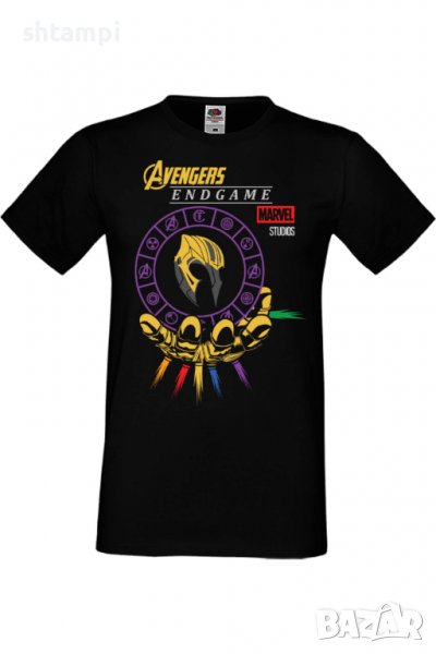 Мъжка тениска Avengers End Game Thanos,Филм,Игра,superhero,Изненада,Подарък,Повод,, снимка 1