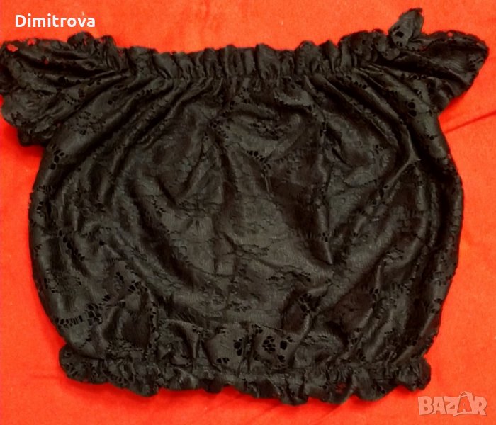 Дантелена блузка тип бюстие, снимка 1