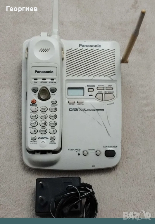Стационарен телефон "Panasonic",Фотоапарати" Сменя 8 и Skina за лента с калъф, снимка 1