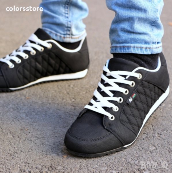 Мъжки маратонки - черни - WH9807-1, снимка 1