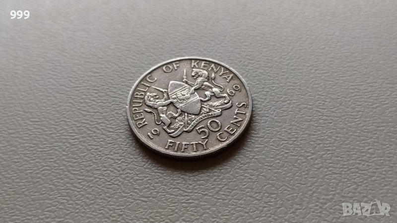 50 цента 1969 Кения, снимка 1