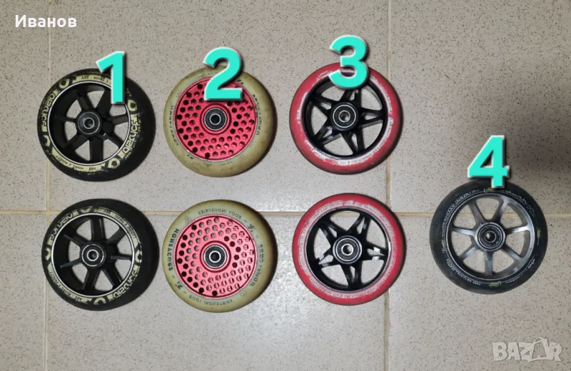 Колела за тротинетка , снимка 1