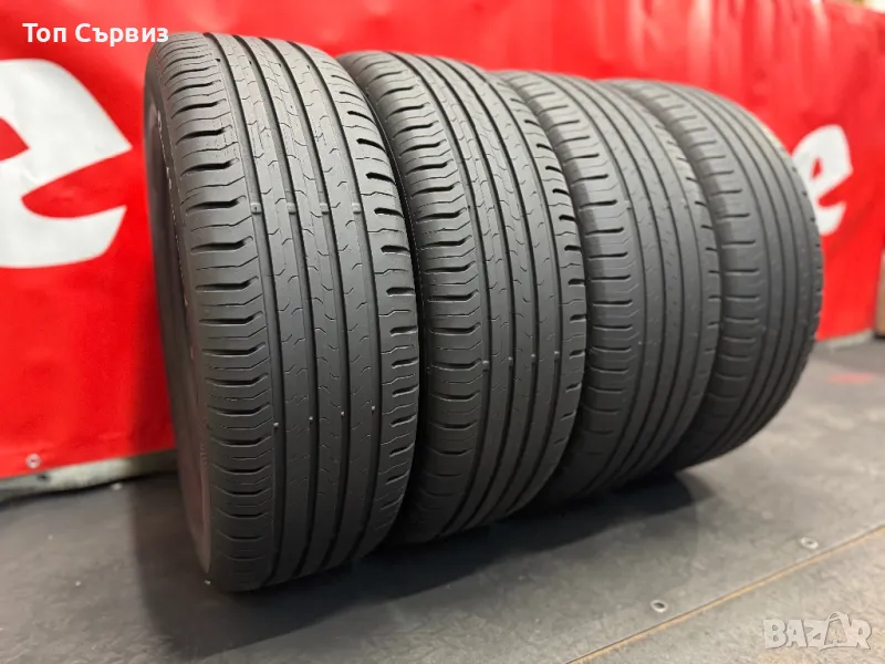 215 60 17, Летни гуми, Continental ContiEcoContact5, 4 броя, снимка 1