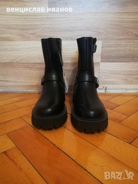 Дамски кожени боти, снимка 1