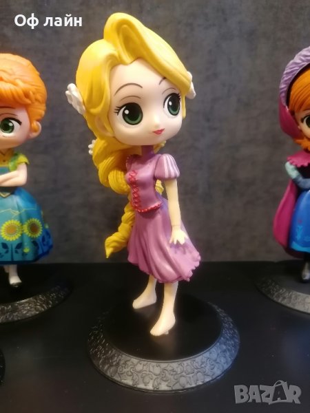 фигурки за игра/Украса за торта Фроузен - Ана и Елза, Рапунцел, снимка 1