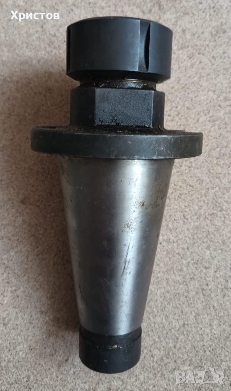 Цангов патронник ISO 50 с цанги, снимка 1