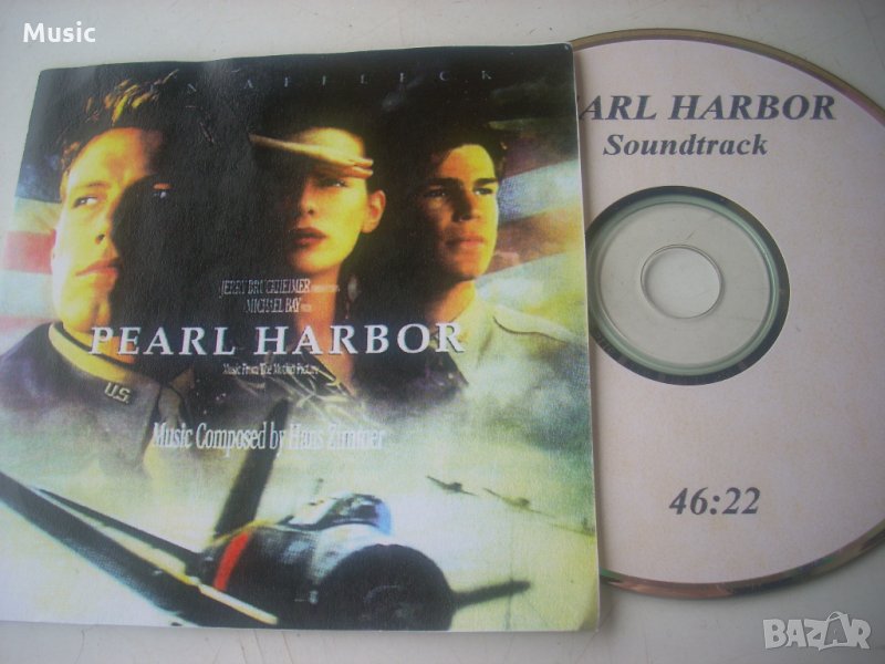 Hans Zimmer ‎– Pearl Harbor (Music From The Motion Picture) - диск, снимка 1