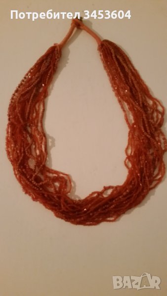 Стилно многоредово колие, снимка 1