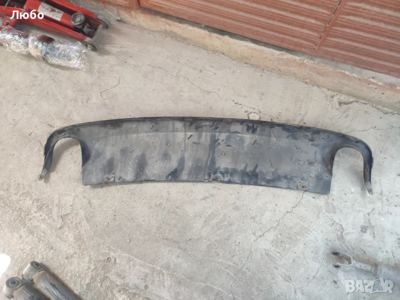 Дифузьор лайстна за задна броня за комби за Ауди А6 ц6 4ф Audi A6 c6 4f , снимка 1