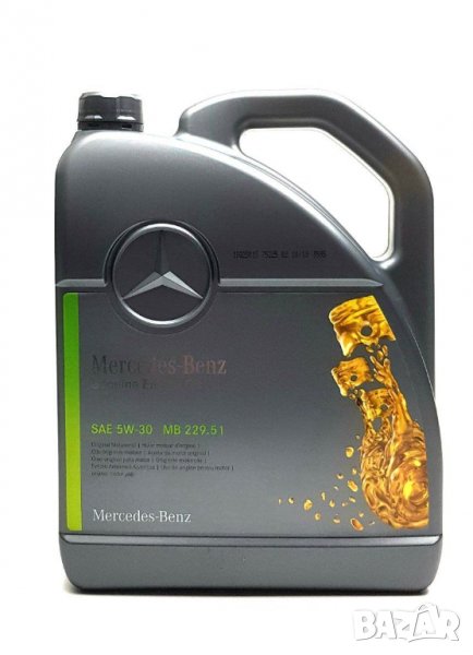 MERCEDES-BENZ, 5W-30 229.51, 5 л., снимка 1