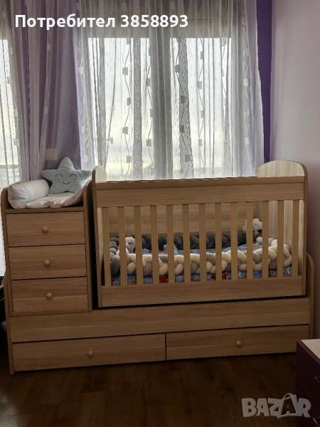 Дървена кошара 3в1, снимка 1