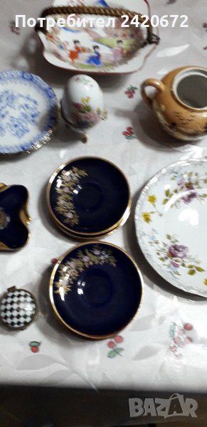 Английски ,баварски порцелан -10лв, снимка 1