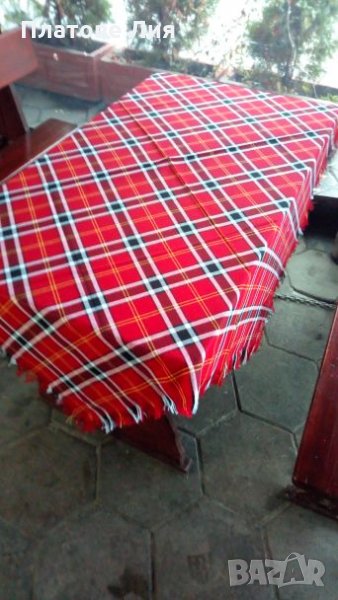 Готови битови покривки с ресни, снимка 1