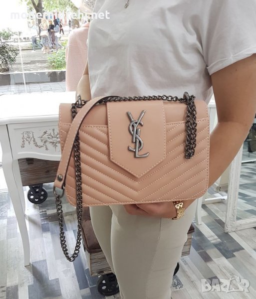 Дамска чанта YSL розова , снимка 1