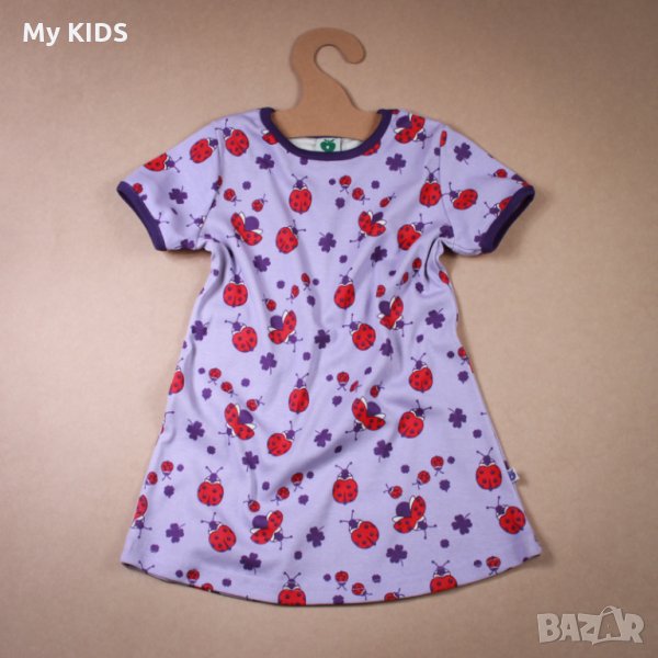 детска рокля Smafolk различни цветове 92 2-3 98 3-4 104 4-5 110 5-6, снимка 1