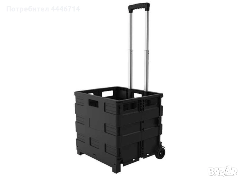 Сгъваема транспортна количка/касетка за пазаруване , снимка 1