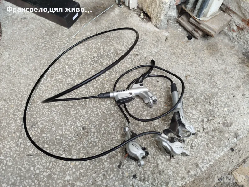 Хидравлични спирачки за велосипед колело avid juisy дължина 75/135, снимка 1