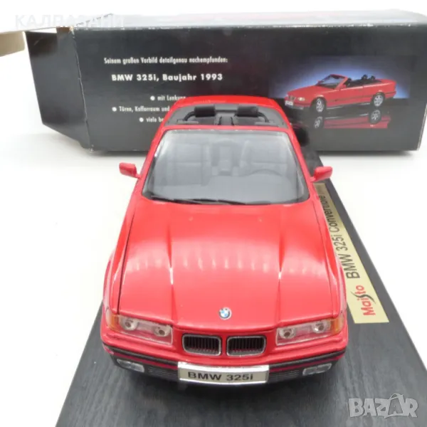 Tchibo / Maisto 1:18 45399 BMW 325i Cabrio, снимка 1
