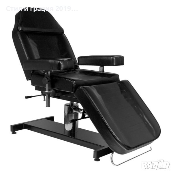 Хидравлична кушетка за татуиране Pro INK 210H 180 X 58/83 X 64/80, снимка 1