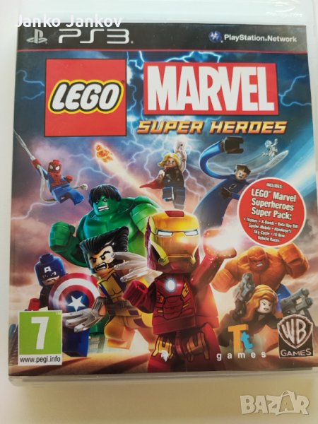 Lego Marvel Super Heroes Игра за PS3 Марвел, снимка 1