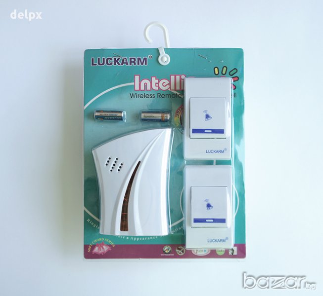 Безжичен звънец 220V с 2 бутона и 32 музикални тона, снимка 1