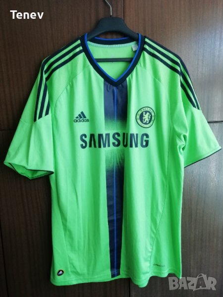 Chelsea Adidas оригинален трети екип 2010/2011 тениска футболна фланелка XL third, снимка 1