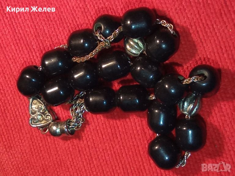 СТАРА ГРЪЦКА МОЛИТВЕНА БРОЕНИЦА - КОМБОЛОЙ / КАТАЛИН и МЕТАЛ 43926, снимка 1