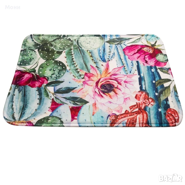 Постелка за баня 40*60 см  Постелка  за баня и WC изработена с  антислип основа против хлъзгане и ра, снимка 1