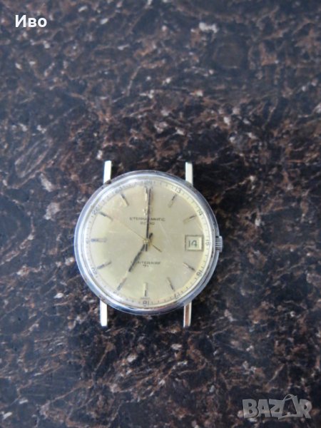 Ретро Автоматичен мъжки часовник Eterna-Matic 2000 Centenaire 71 за ремонт/части, снимка 1