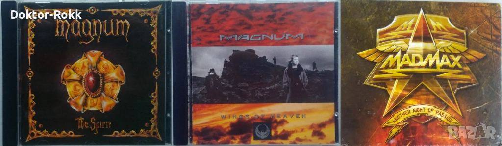 Magnum + Mad Max - CD - оригинални дискове, снимка 1