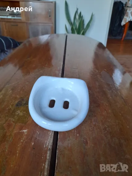 Стара фаянсова сапунерка #3, снимка 1