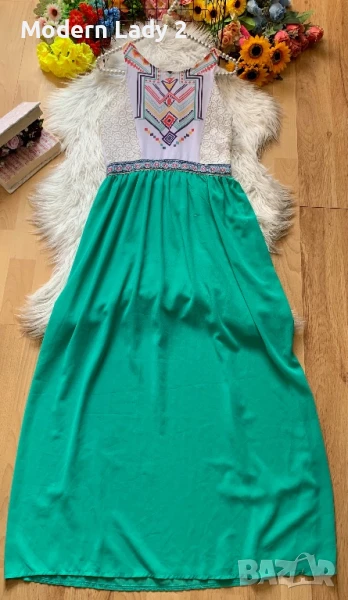 Плажна дълга рокля, снимка 1