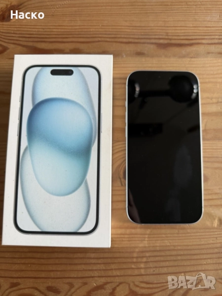 Apple iPhone 15 128GB Blue, снимка 1