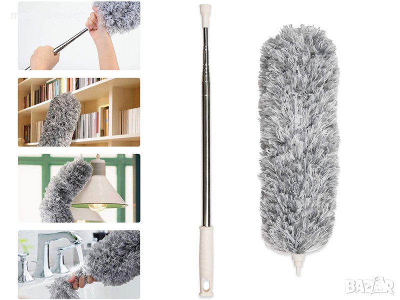 ТЕЛЕСКОПИЧНА ЧЕТКА ЗА ПРАХ ДЪЛГА 280СМ, снимка 1