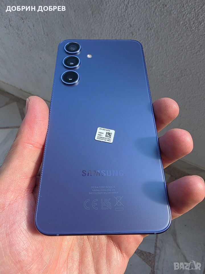 Samsung S24 Cobalt Violet 256 GB, Dual Sim, снимка 1