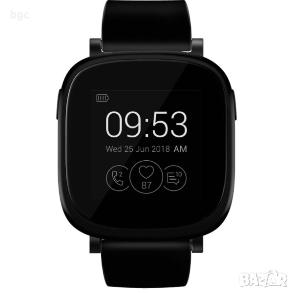 НОВ Смарт Часовник Smartwatch Allview Allwatch 5-то Поколение, Black, 12 месеца гаранция., снимка 1