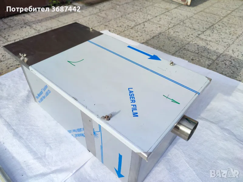 Мазниноуловител от неръждаема стомана, снимка 1