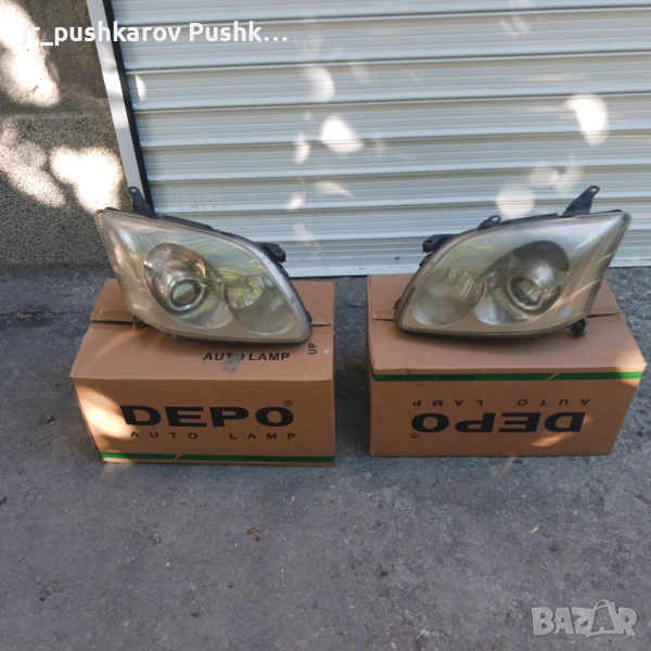 Фарове предни за Тойота Авенсис, снимка 1