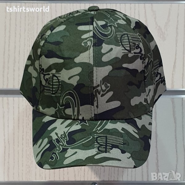 Нова шапка с козирка Камуфлаж, унисекс, снимка 1