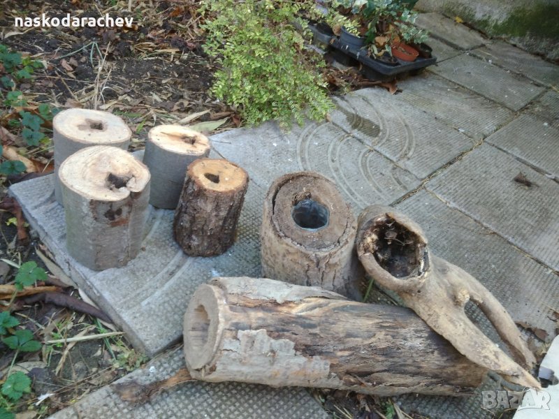 Пънове / дънери с дупки за саксии и декорация, снимка 1