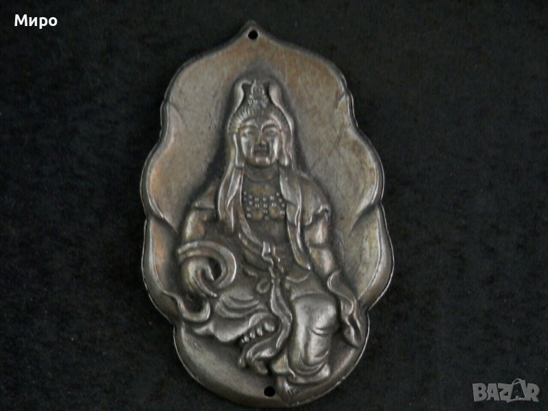 ТИБЕТ НЕПАЛ АЗИЯ МЕДАЛЬОН БУДА АМУЛЕТ ТАЛИСМАН , снимка 1