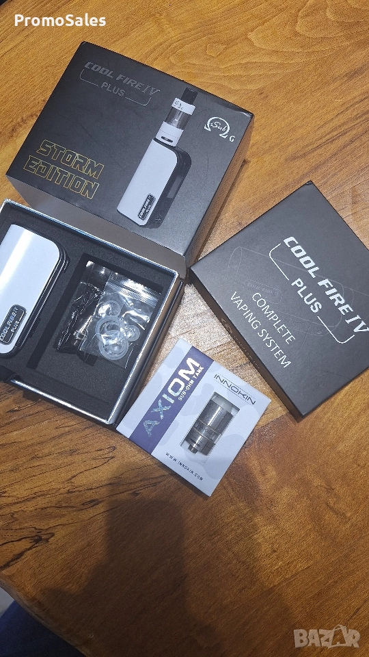 Innokin Cool Fire IV Plus Storm Edition - Vape / Изпарител - Добро състояние, снимка 1