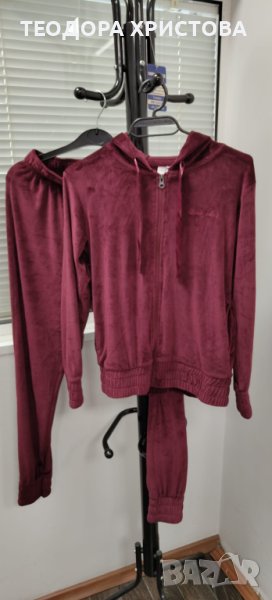 Плюшен анцуг/домашно облекло, размер XS (12-14г.), снимка 1