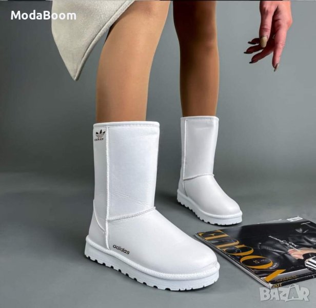 😍Adidas уникални зимни бели дамски боти Адидас😍 , снимка 1