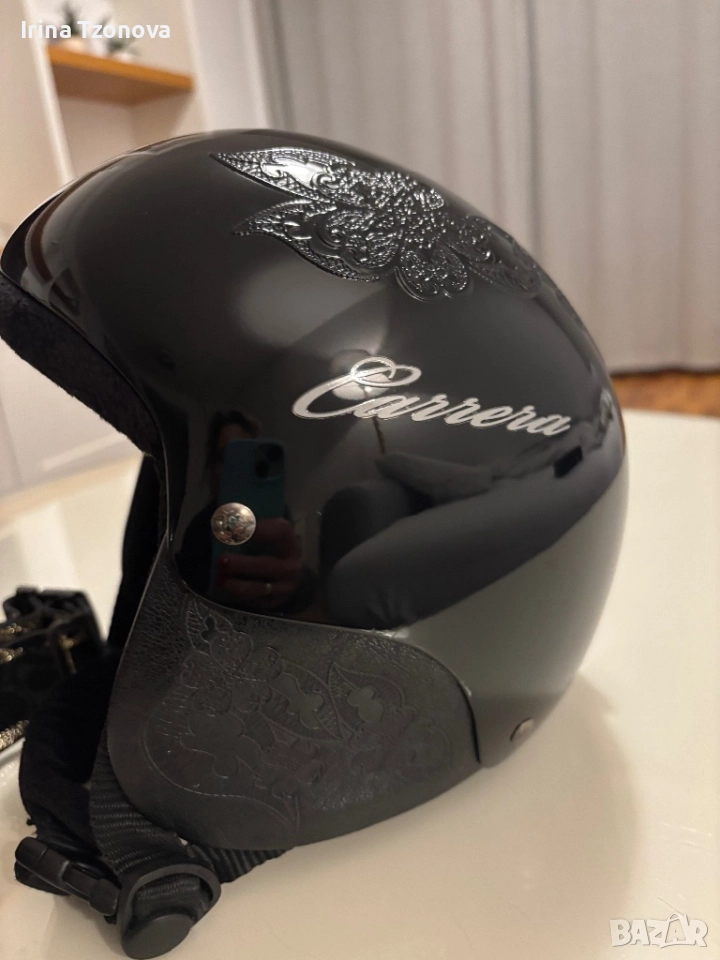 Ски каска + ски очила Carrera, снимка 1