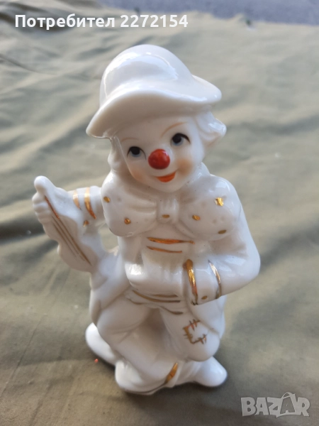 Порцеланова статуетка фигурка Клоун, снимка 1