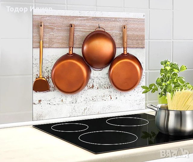 Протектор от пръски за котлон Copper Pans от Wenko, снимка 1